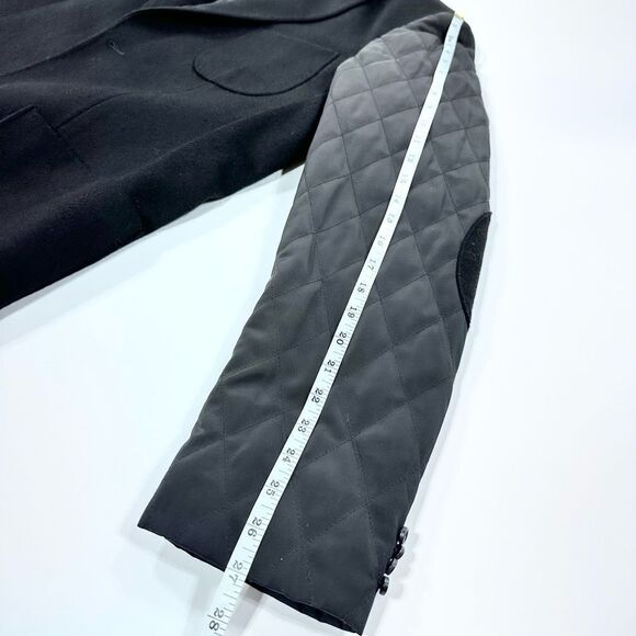 Cardinal of Canada black double layer cashmere wool sport coat jacket M - Picture 8 of 11